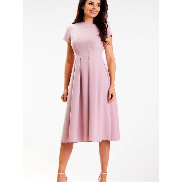 Šaty awama model 178674 Pink XL