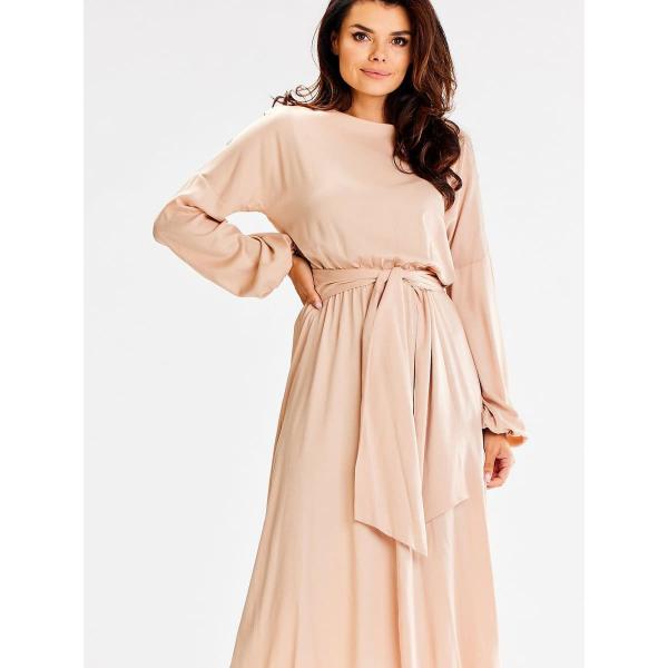 Šaty awama model 187157 Beige S