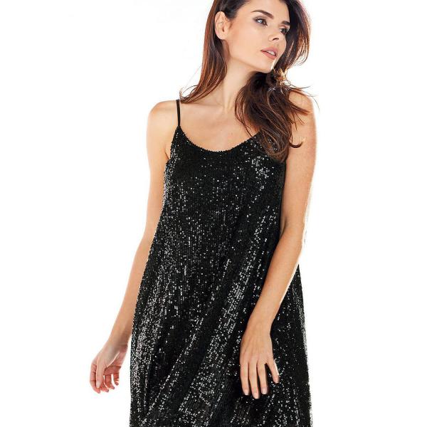 Šaty awama model 139584 Black S