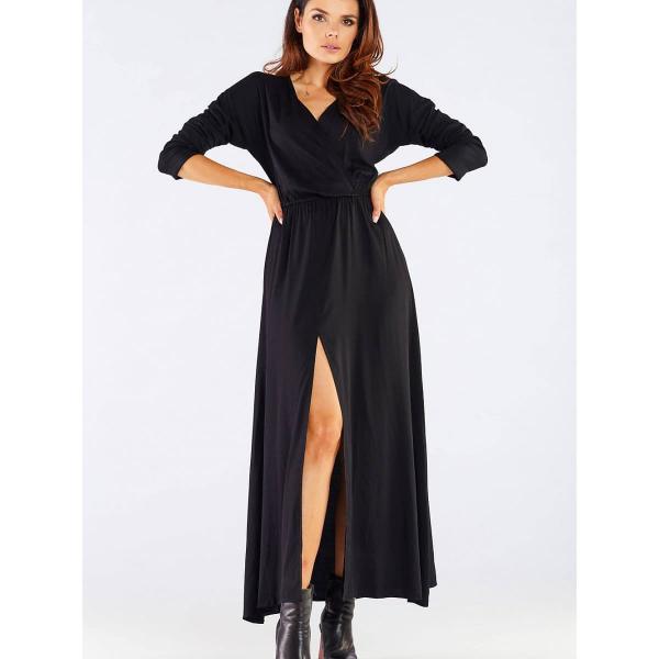 Šaty awama model 158619 Black S