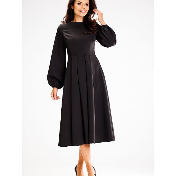 Šaty awama model 187178 Black XL