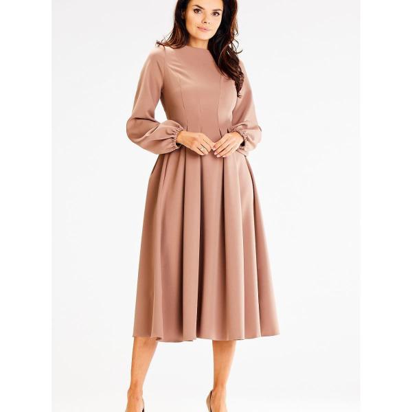 Šaty awama model 187177 Beige S