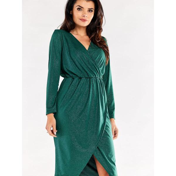 Šaty awama model 174388 Green L