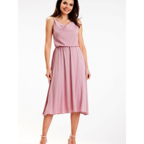 Šaty awama model 179593 Pink S