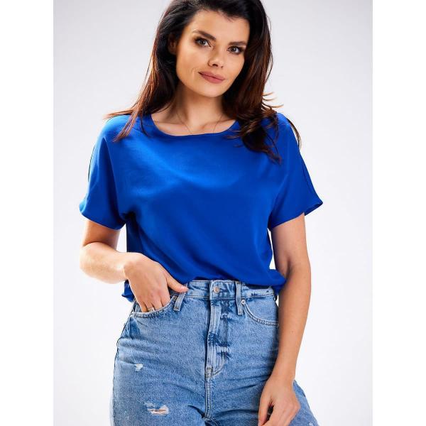 Košile awama model 181099 Blue XL