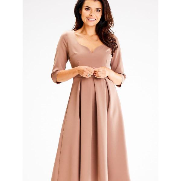 Šaty awama model 187167 Beige S