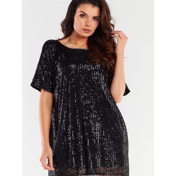 Šaty awama model 174310 Black Universal