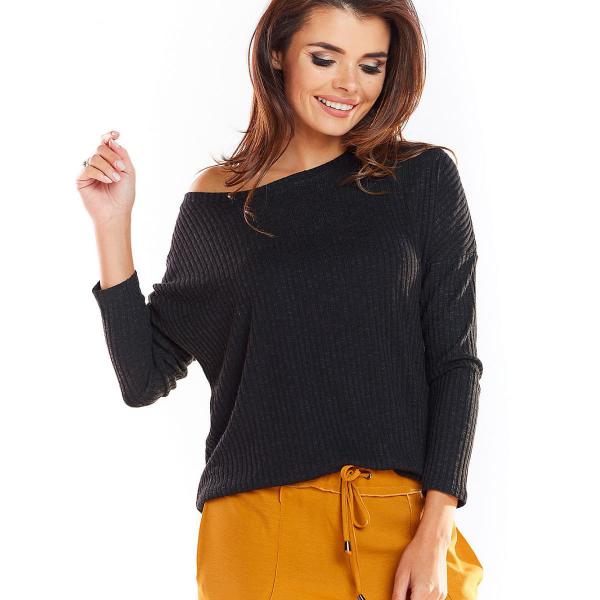 Svetr awama model 139554 Black XL
