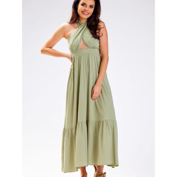 Šaty awama model 181102 Green L