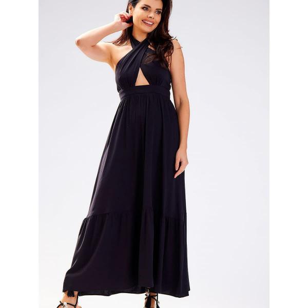 Šaty awama model 181104 Black S