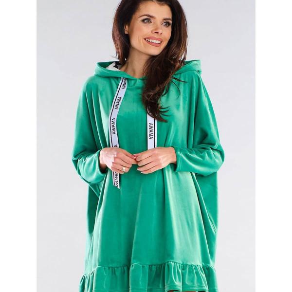 Šaty awama model 154787 Green Universal