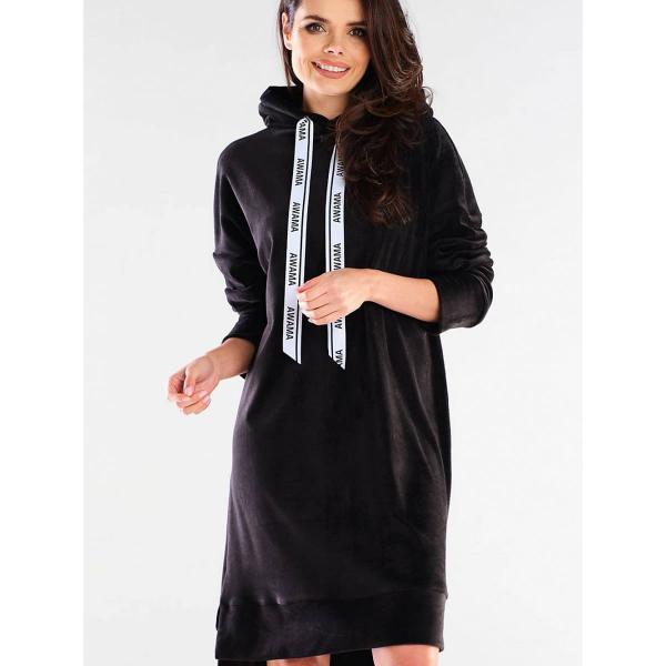 Šaty awama model 154803 Black S/M