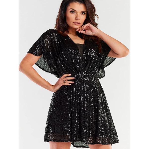 Šaty awama model 174295 Black S