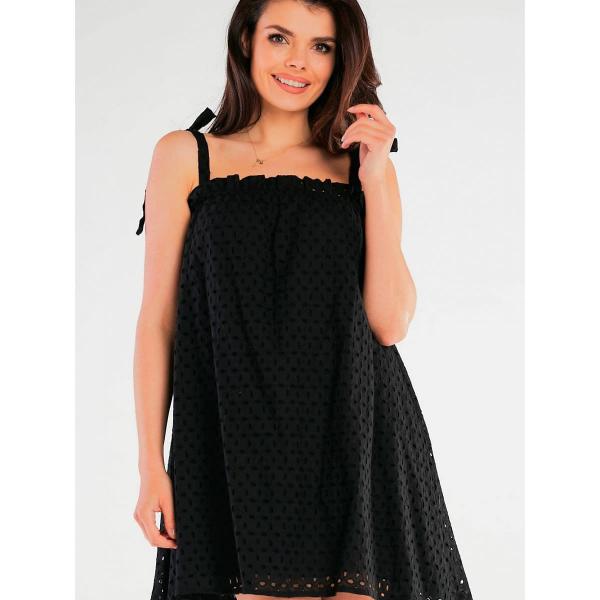 Šaty awama model 166808 Black S/M