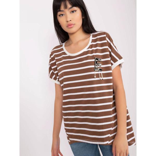 Tričko Relevance model 182144 Brown S/M
