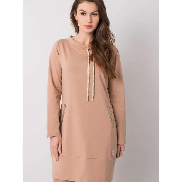 Šaty Relevance model 159847 Brown S/M