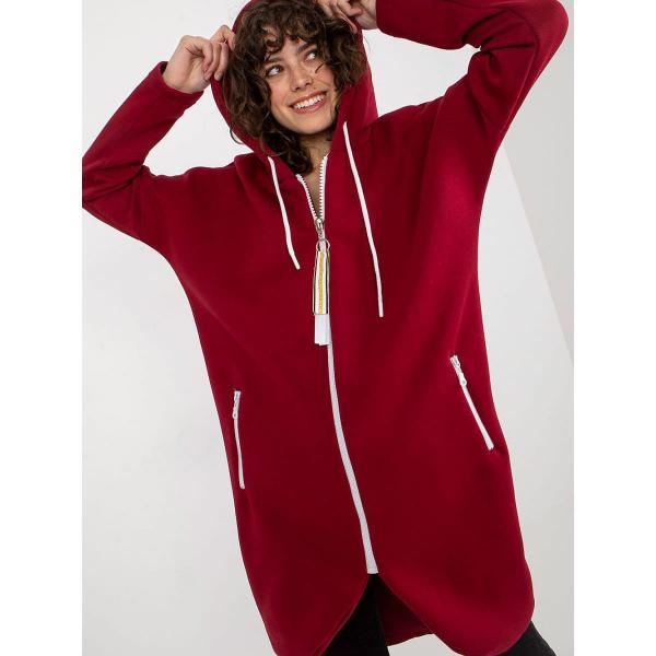 Mikina Relevance model 174817 Red S/M