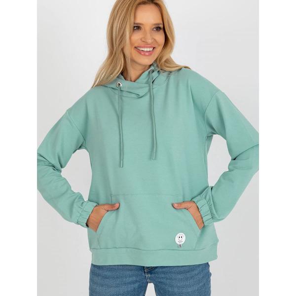 Mikina Relevance model 185945 Green S/M