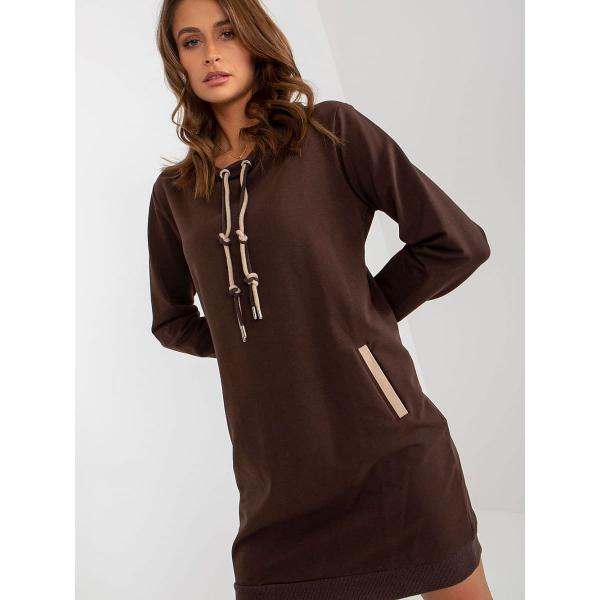 Šaty Relevance model 174847 Brown Universal