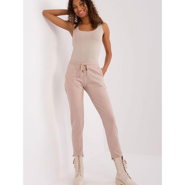 Tepláky Relevance model 191225 Beige S/M