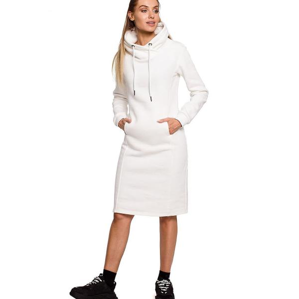 Šaty Moe model 157302 Beige S