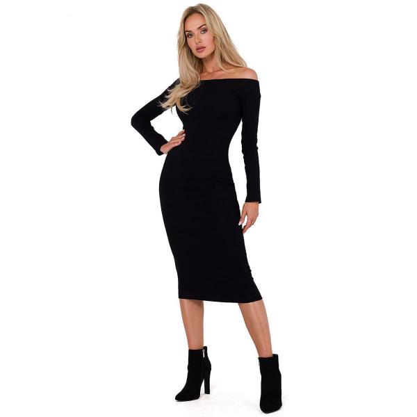 Šaty Moe model 184731 Black XXL/XXXL