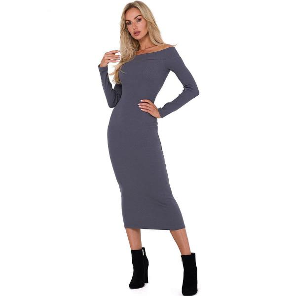 Šaty Moe model 184732 Grey S/M