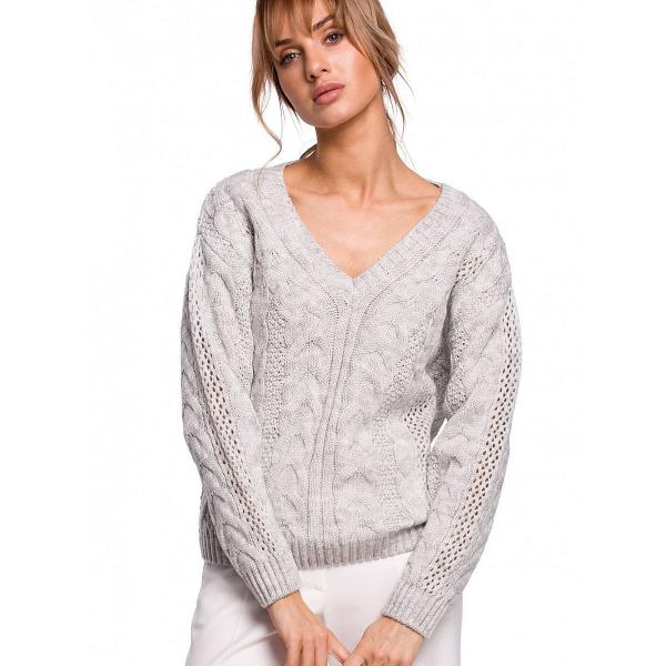Svetr Moe model 142212 Grey S/M