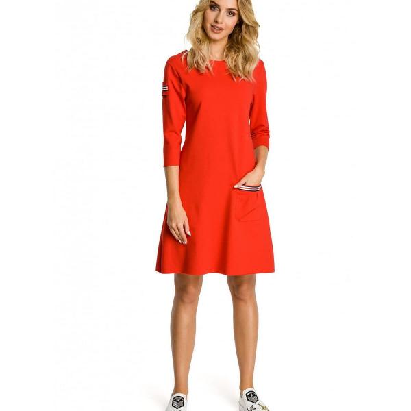 Šaty Moe model 107507 Red S