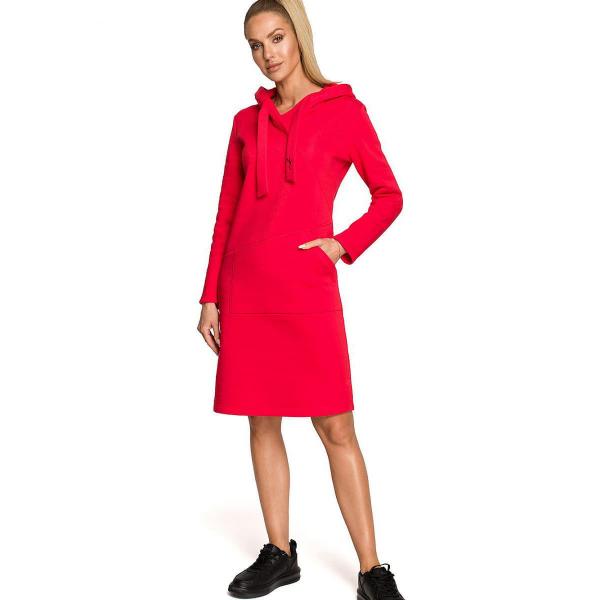 Šaty Moe model 169980 Red XL