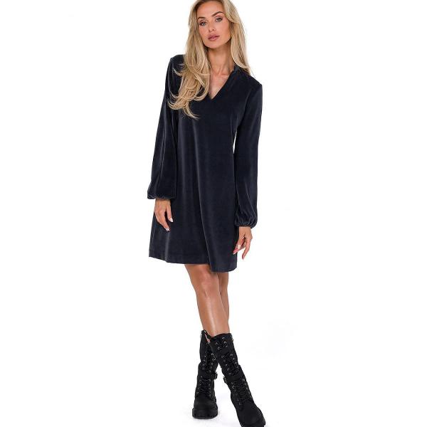 Šaty Moe model 184695 Grey XXL