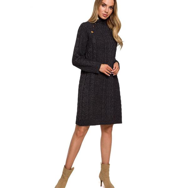 Šaty Moe model 157259 Grey L/XL
