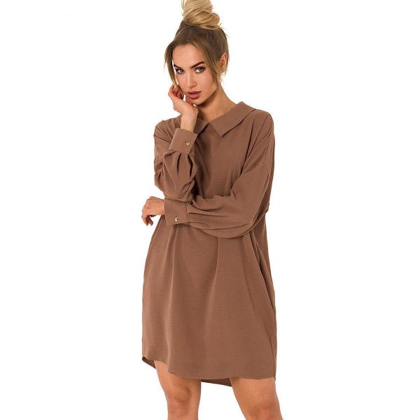 Šaty Moe model 177557 Brown S