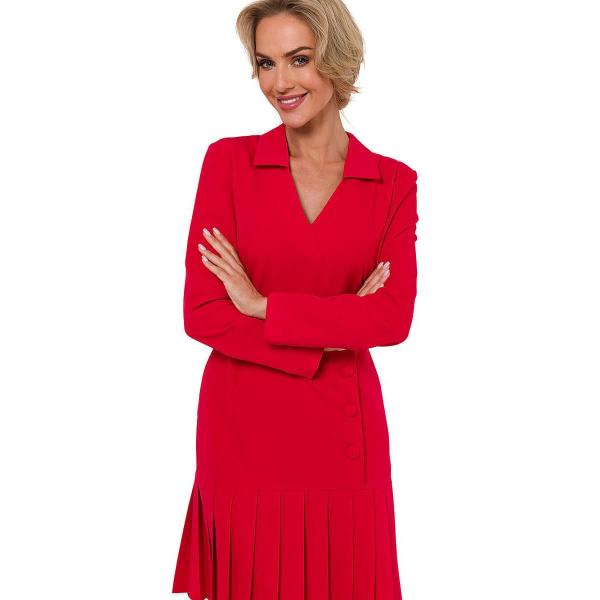 Šaty Moe model 184750 Red L