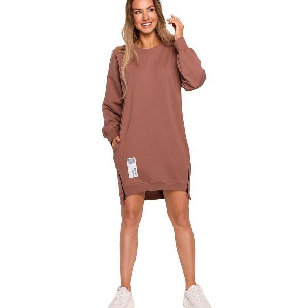 Šaty Moe model 163660 Brown M