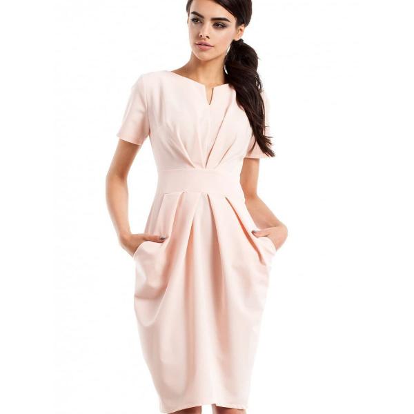 Šaty Moe model 60198 Pink M