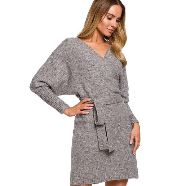 Šaty Moe model 157274 Grey S/M