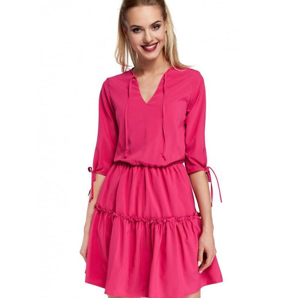 Šaty Moe model 85002 Pink S