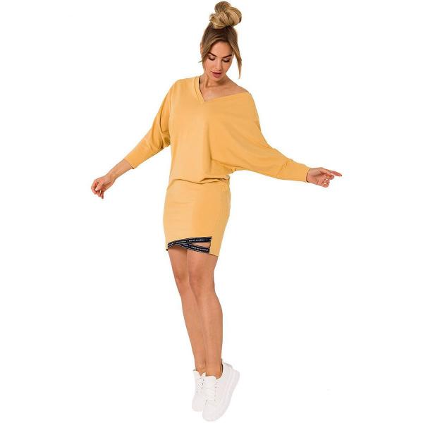 Šaty Moe model 177592 Yellow L