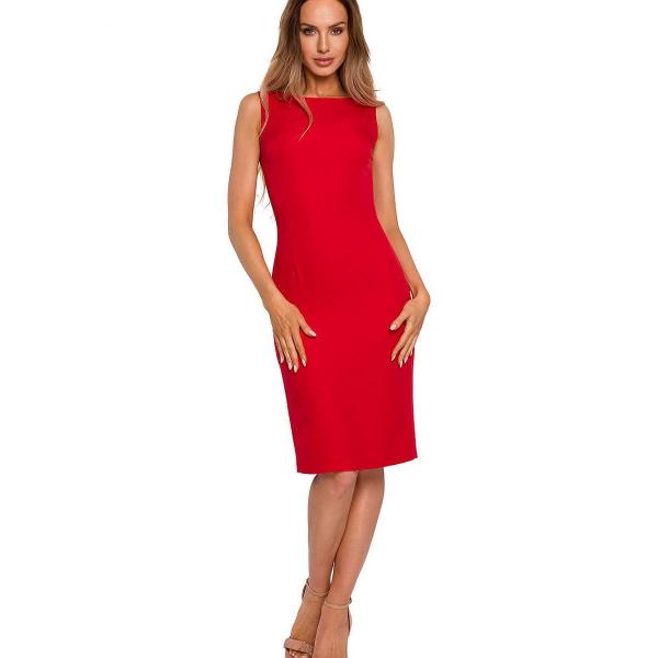 Šaty Moe model 163697 Red XL