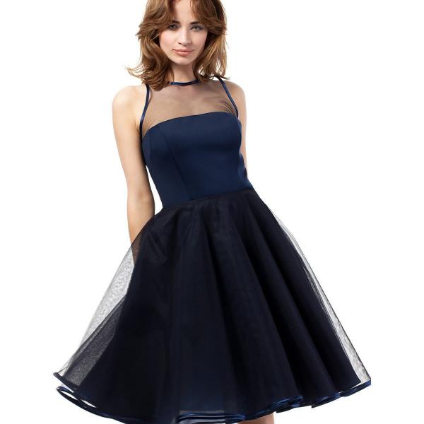 Šaty Moe model 44596 Blue L