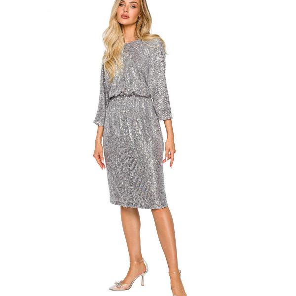 Šaty Moe model 172401 Grey L