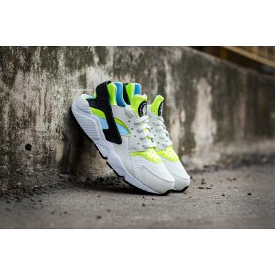 Nike Air Huarache Off White/ Barely Volt-Volt-Bluecap