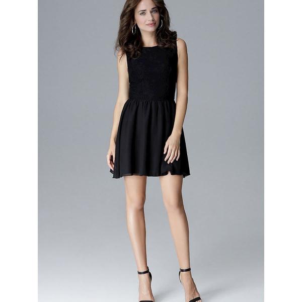 Šaty Lenitif model 128517 Black M