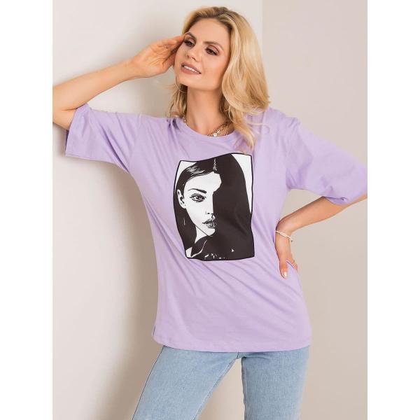 Top Rue Paris model 178090 Purple S