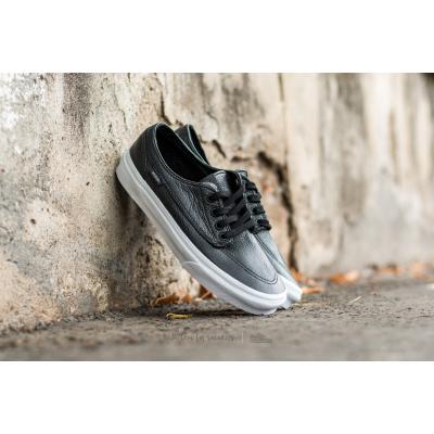 Vans Brigata (Premium Leather) Black/ True White