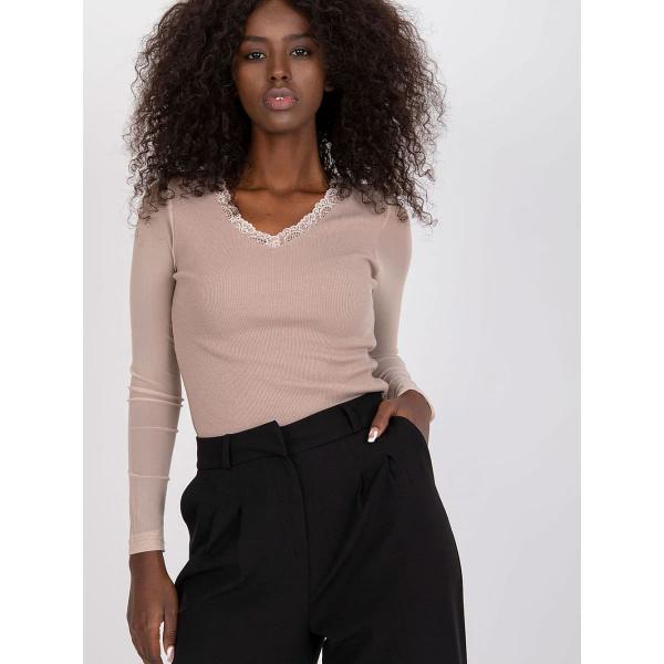 Košile Rue Paris model 182685 Beige S
