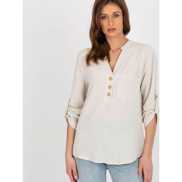 Košile Rue Paris model 179031 Beige XL