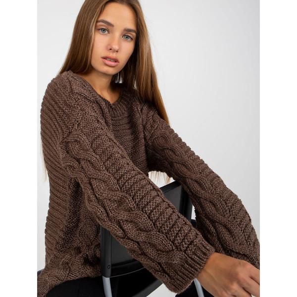 Svetr Rue Paris model 171272 Brown Universal