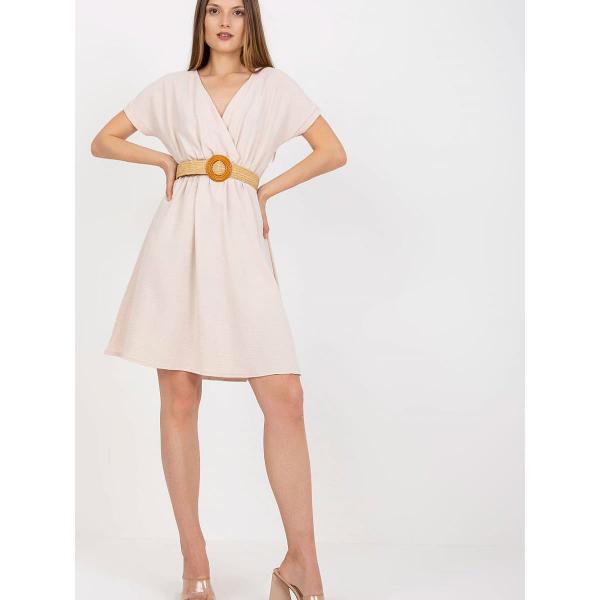 Šaty Rue Paris model 168227 Beige M